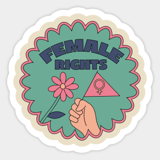 Female Rights Sticker